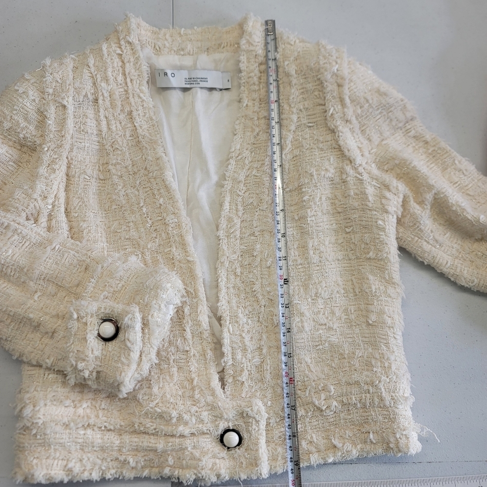 IRO Cadan Cropped Tweed Jacket - Picture 11 of 16